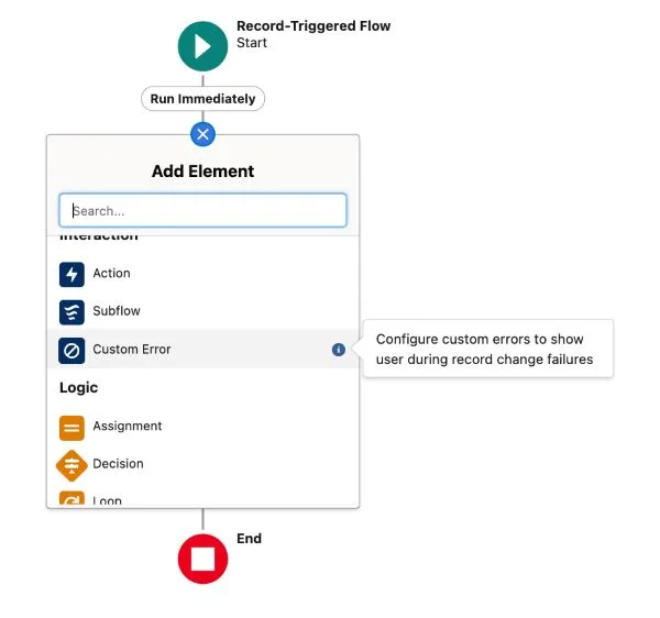 Custom Error Component Example