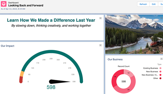 Salesforce 24 Spring   Dashboard